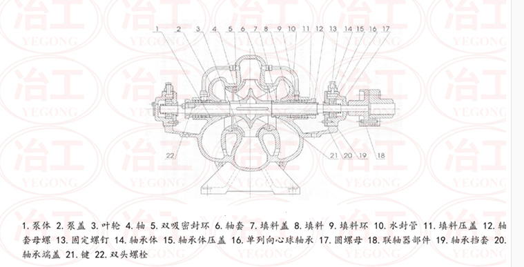 中开泵结构示意图